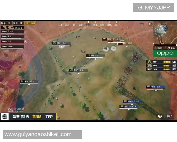 2026和平精英耐力排行榜：RNG位居第3名